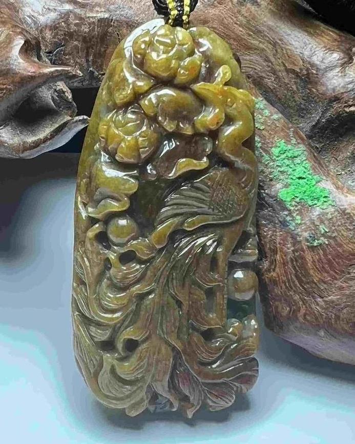 凤穿牡丹