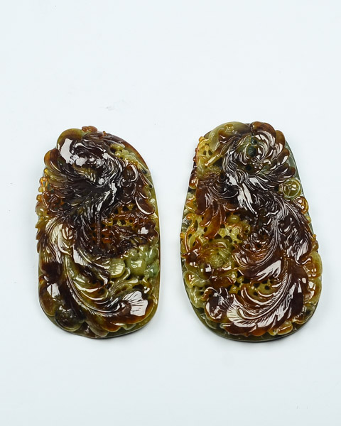 凤穿牡丹