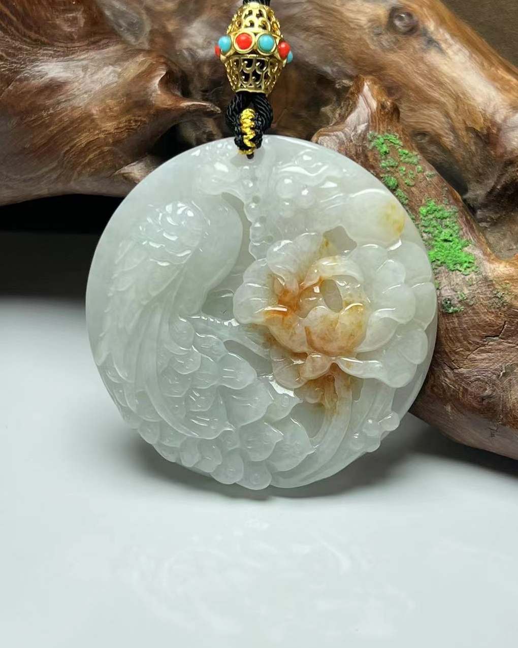 凤穿牡丹