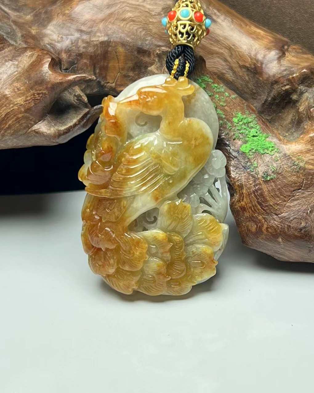 凤穿牡丹