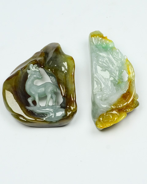 一路有你 凤穿牡丹