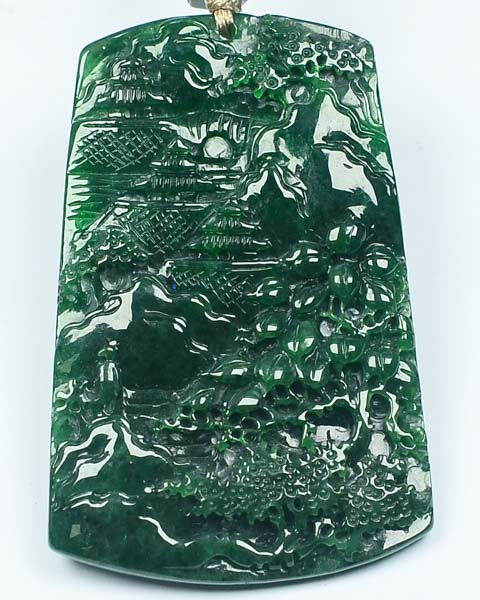 翠绿青山