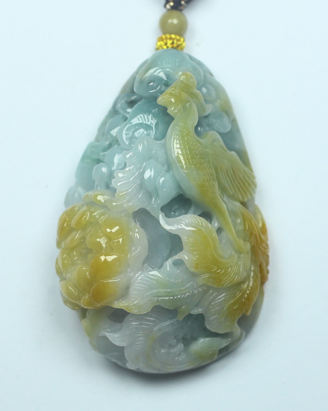 凤穿牡丹