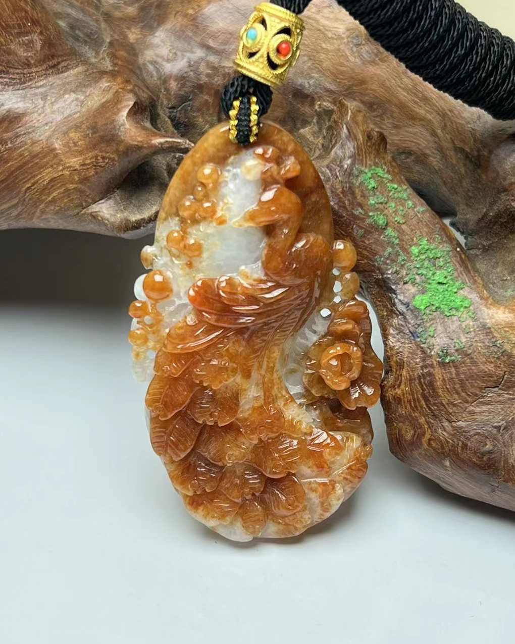 凤穿牡丹