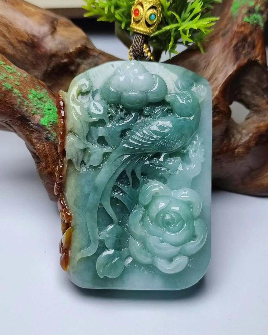 凤穿牡丹