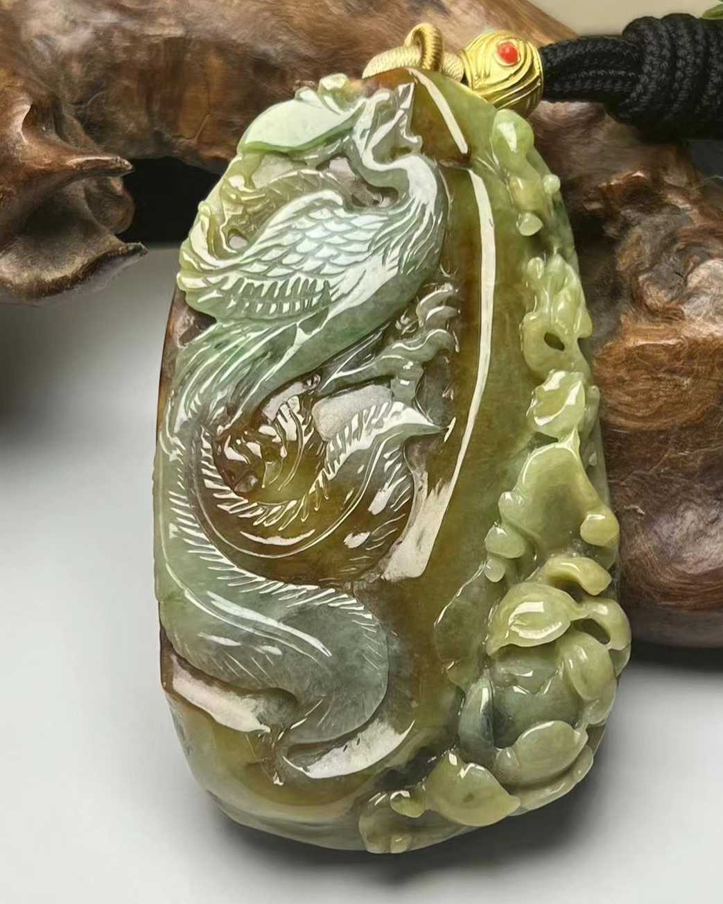 凤穿牡丹