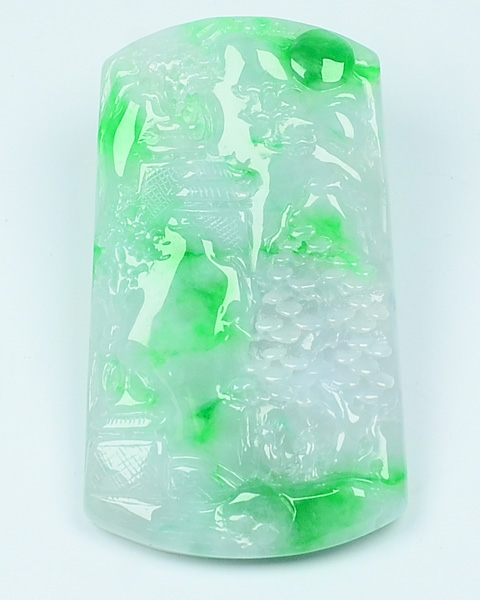 翠绿青山