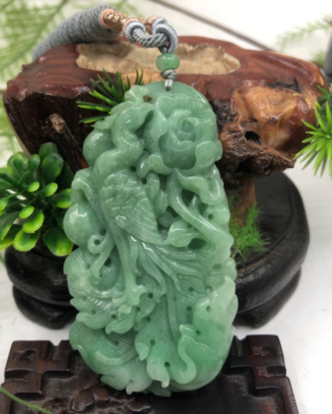 凤穿牡丹