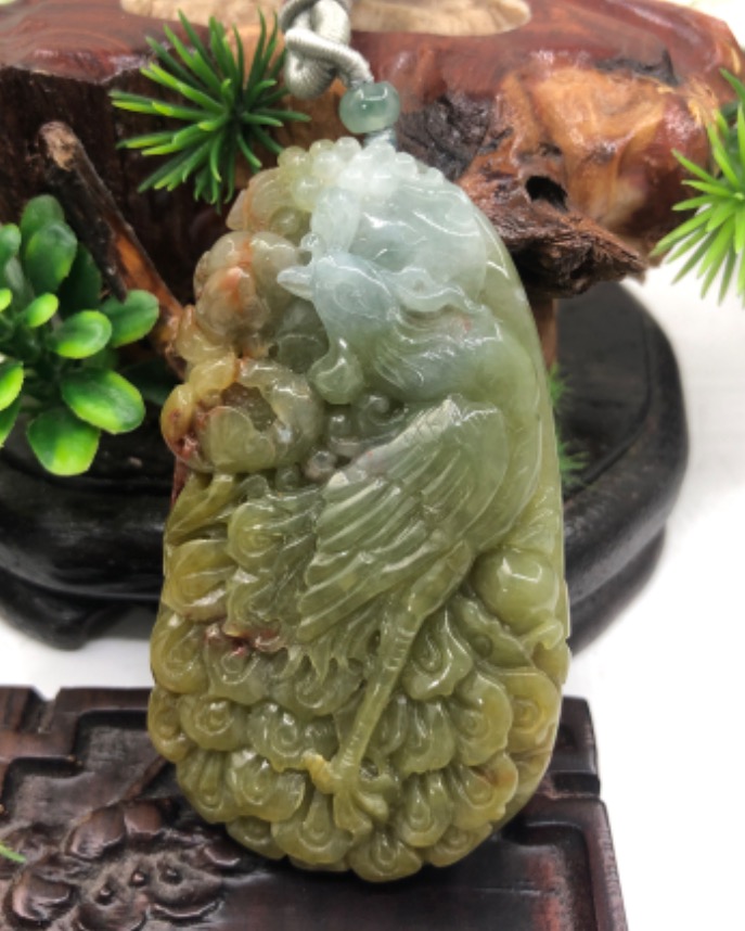 凤穿牡丹