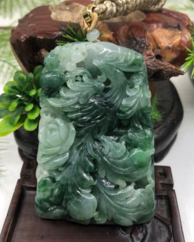 凤穿牡丹