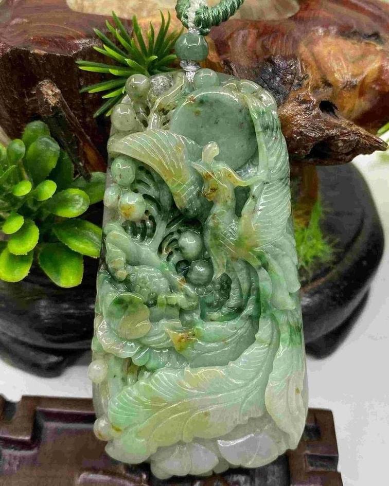 凤穿牡丹