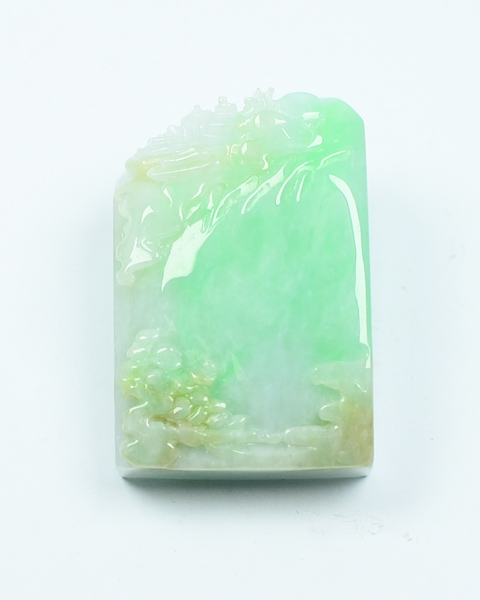 翠绿青山