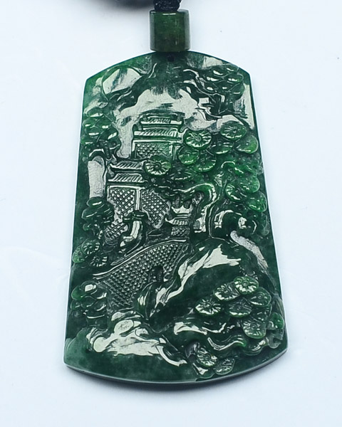 翠绿青山