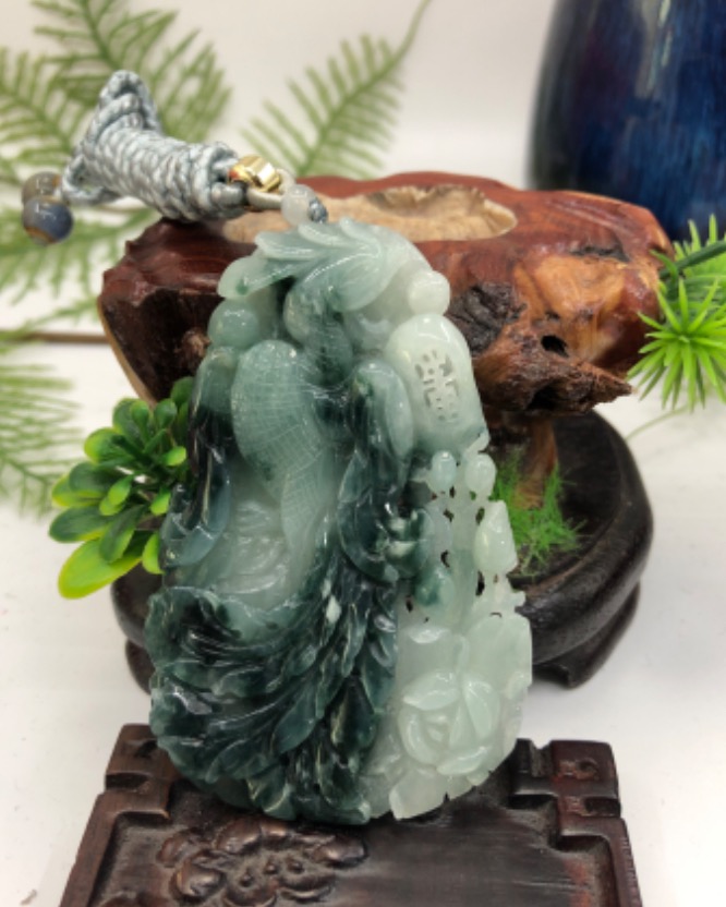 凤穿牡丹