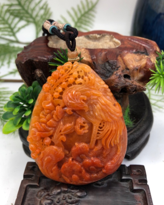 凤穿牡丹