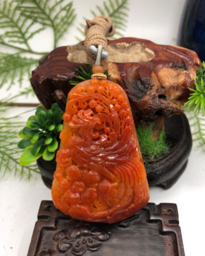 凤穿牡丹