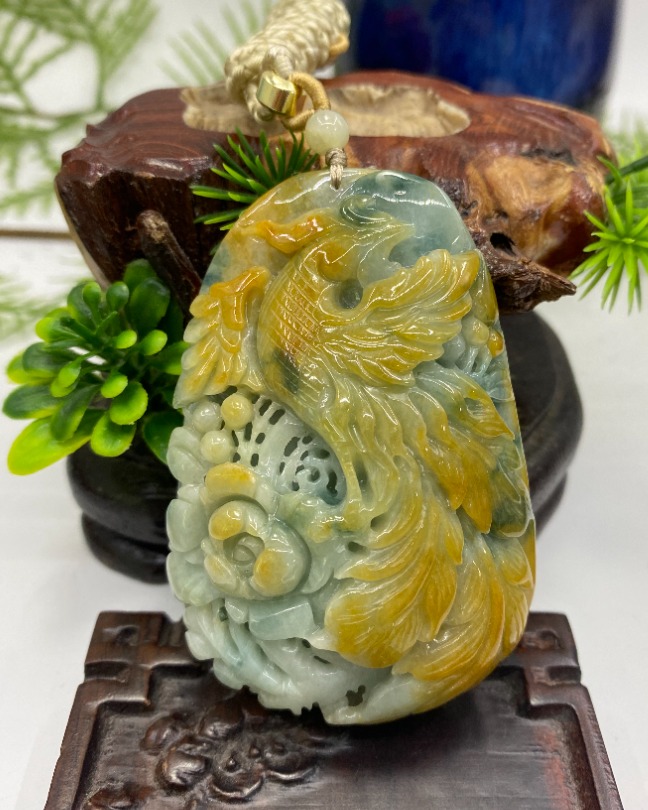 凤穿牡丹