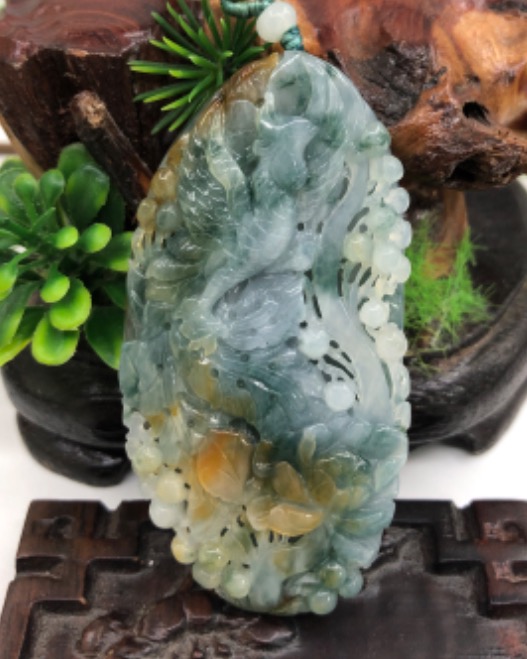 凤穿牡丹