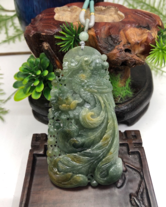 凤穿牡丹