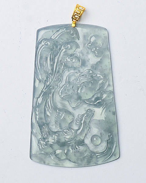 凤穿牡丹