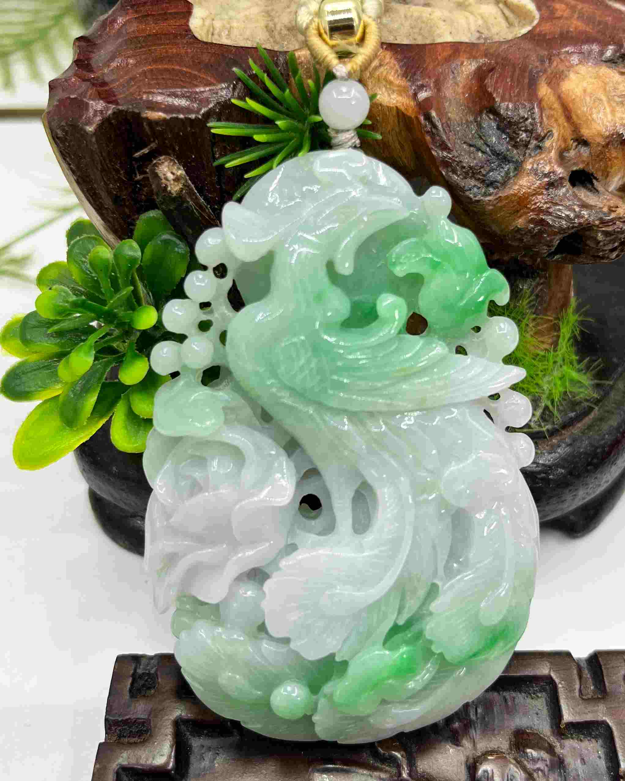 凤穿牡丹