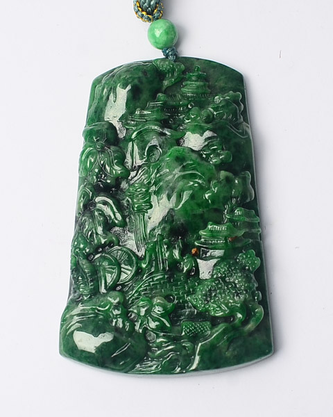 翠绿青山