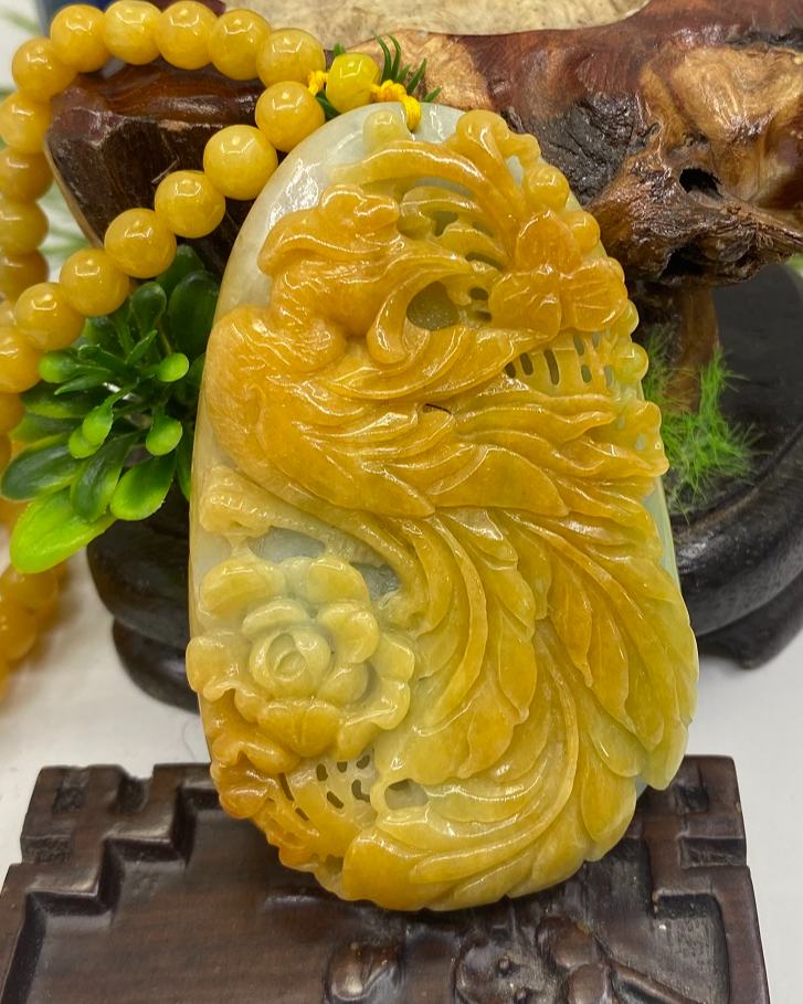 凤穿牡丹