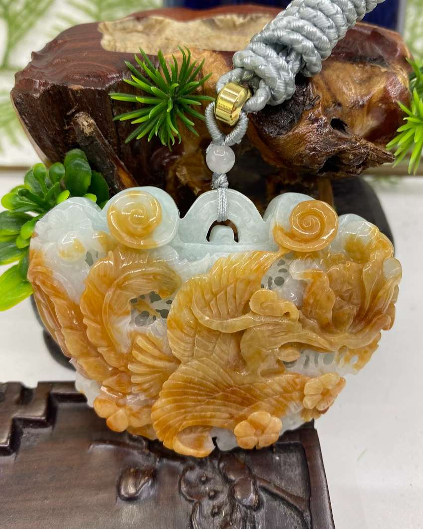 凤穿牡丹