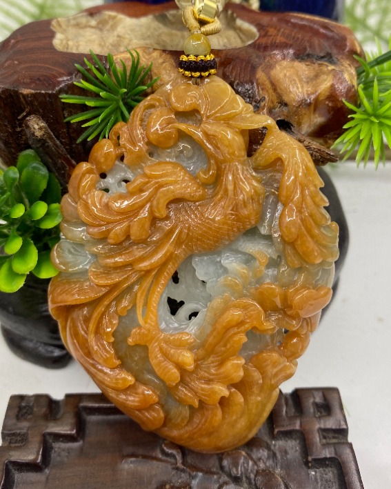 凤穿牡丹