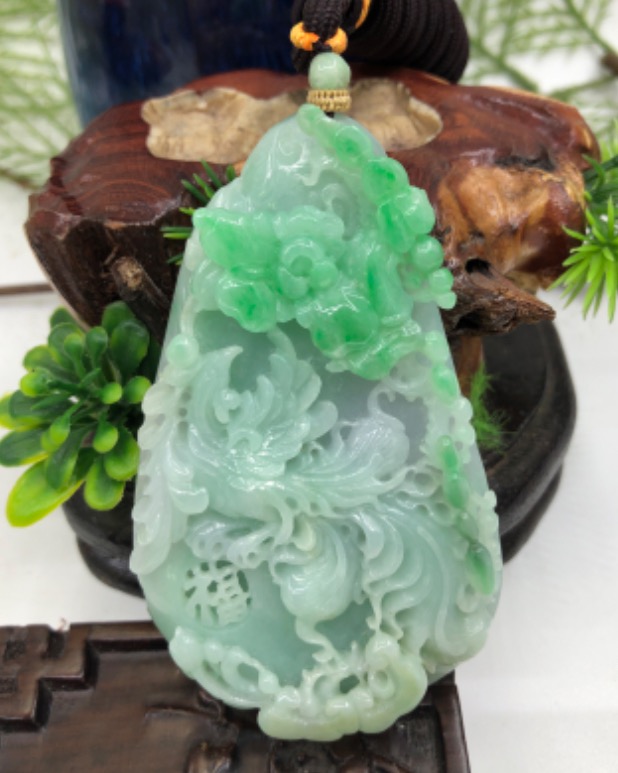 凤穿牡丹