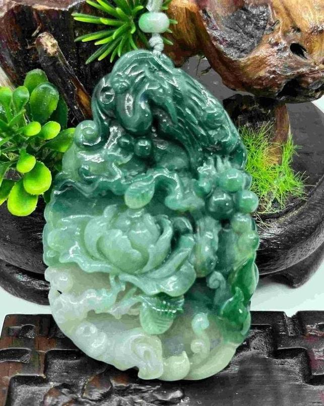 凤穿牡丹