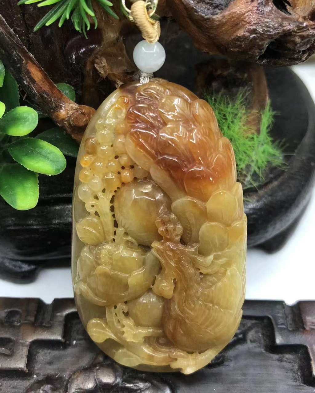 凤穿牡丹