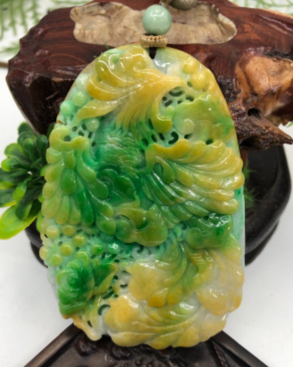 凤穿牡丹