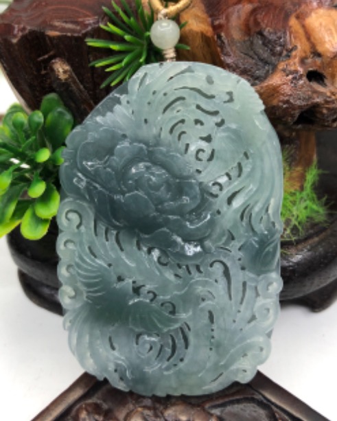 凤穿牡丹