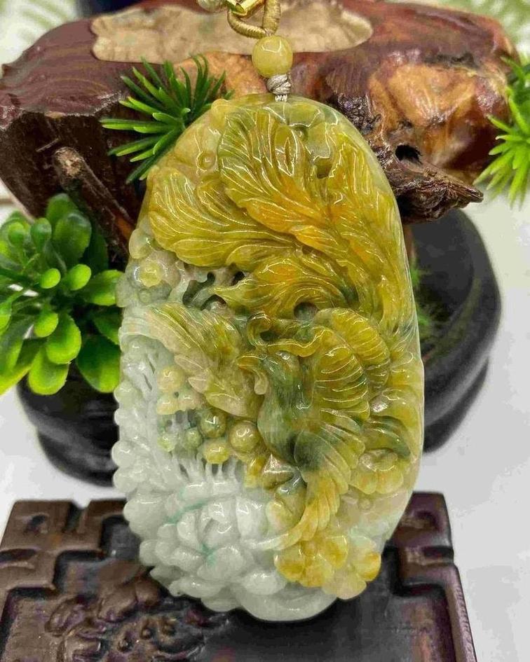 凤穿牡丹