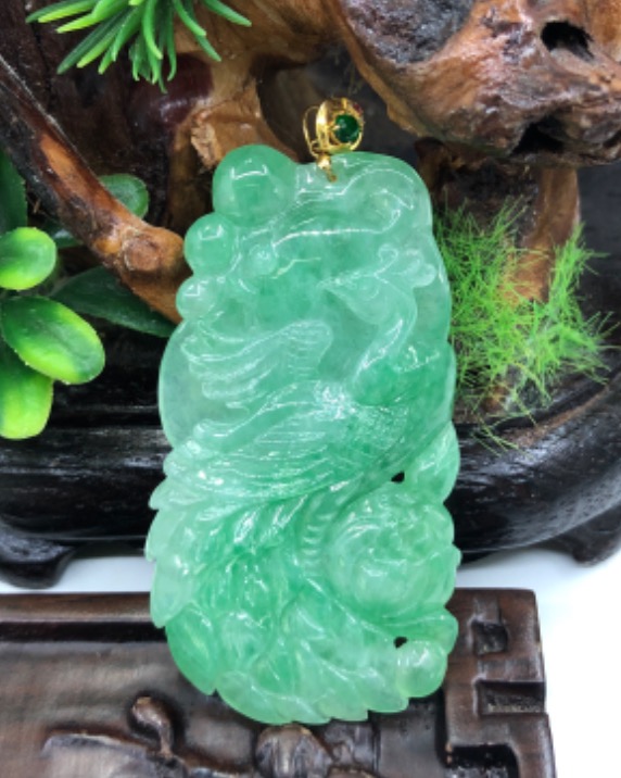 凤穿牡丹
