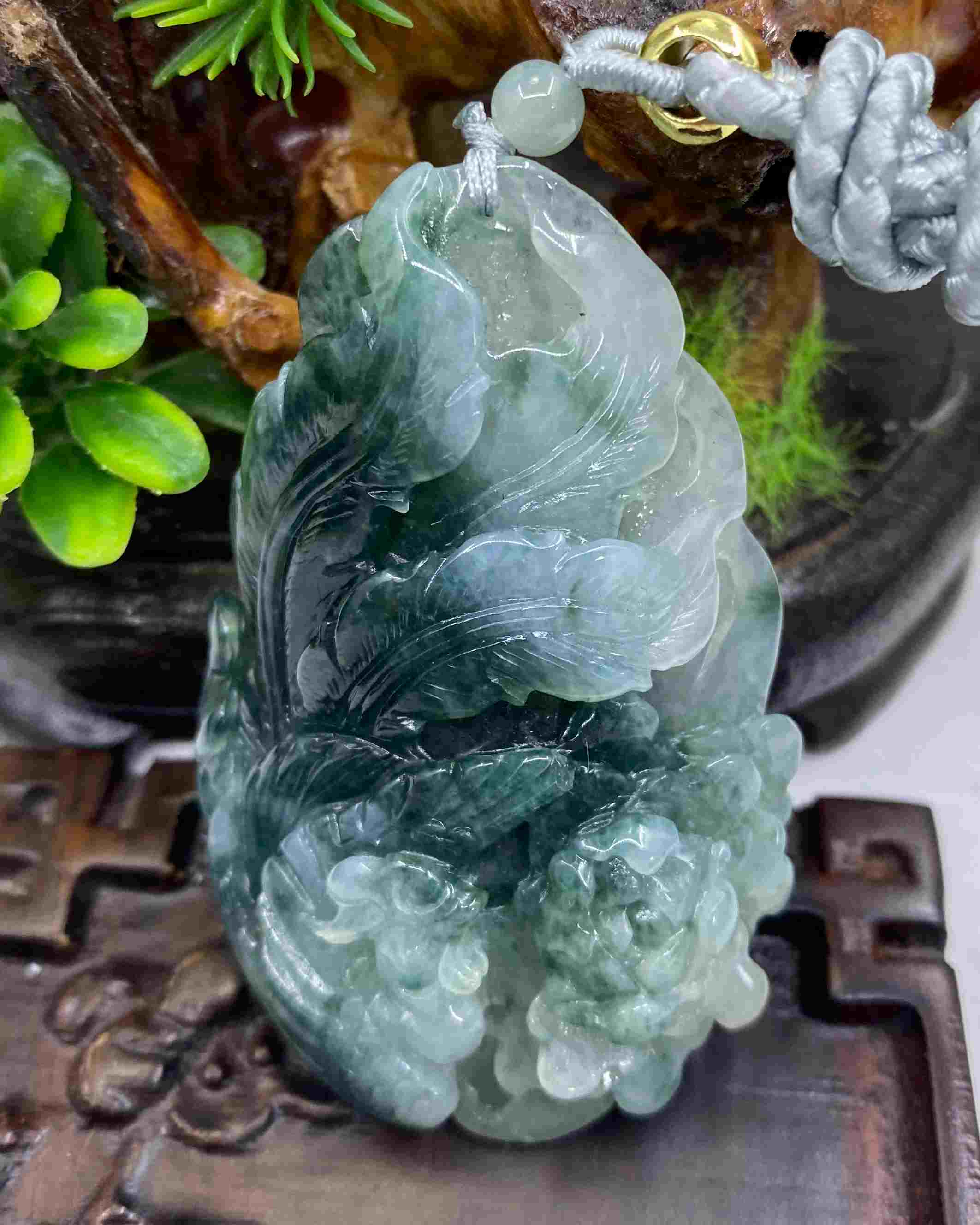 凤穿牡丹