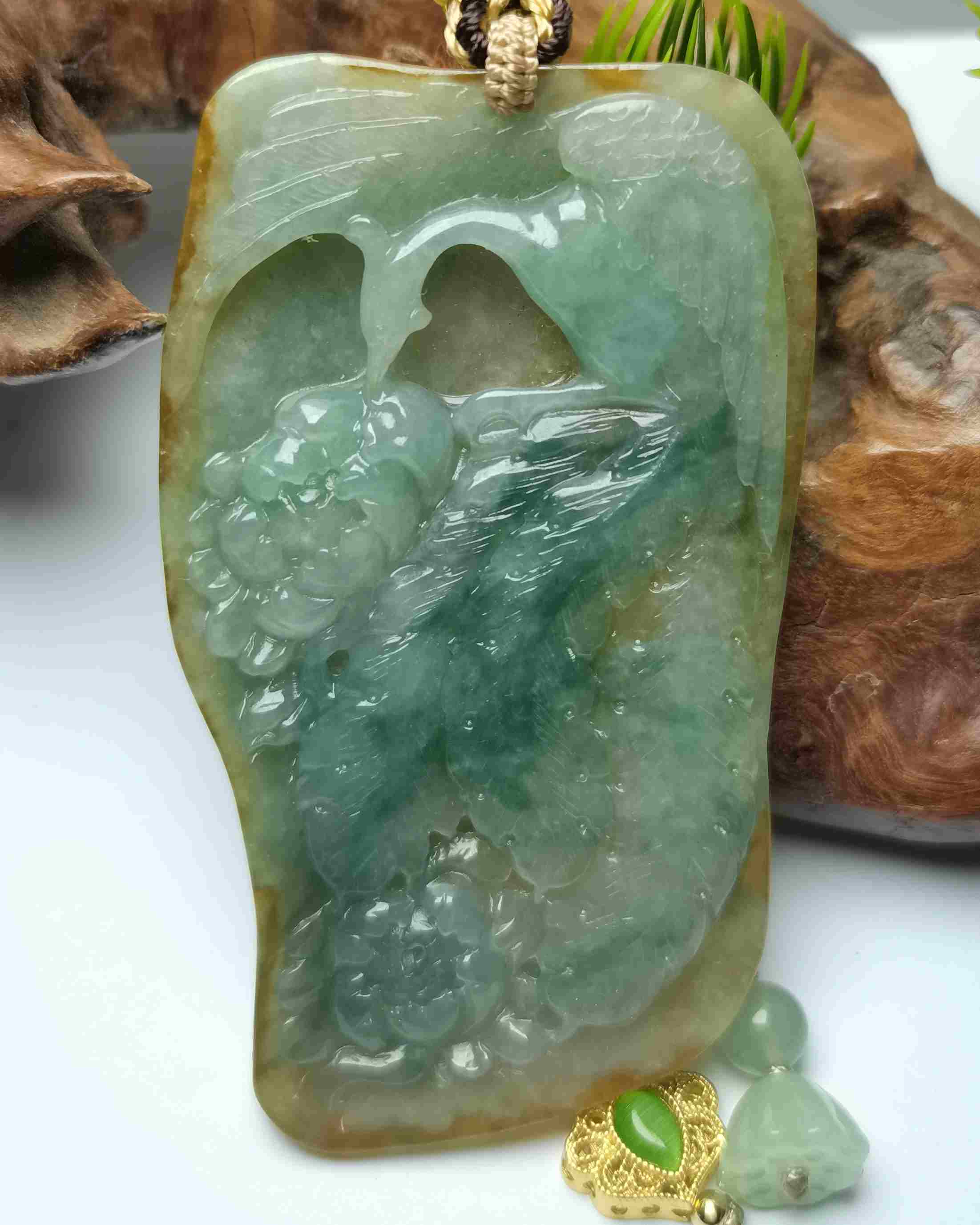 凤穿牡丹