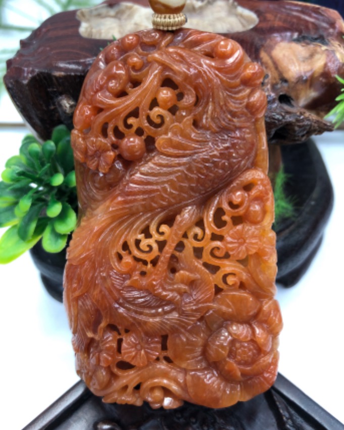 凤穿牡丹