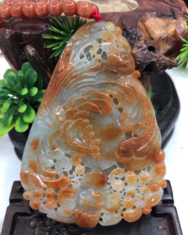 凤穿牡丹