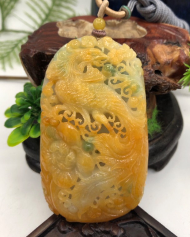 凤穿牡丹