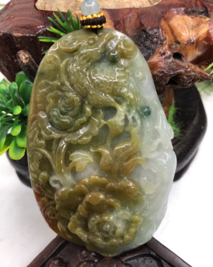 凤穿牡丹