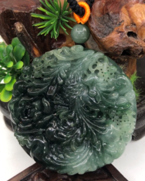 凤穿牡丹