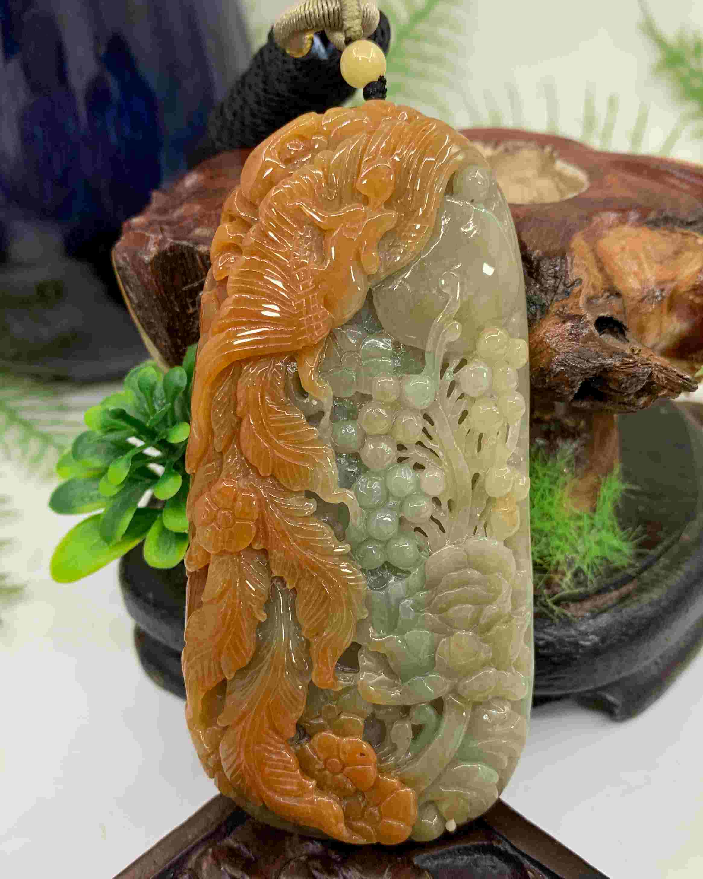 凤穿牡丹