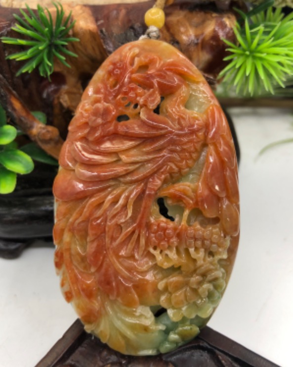 凤穿牡丹