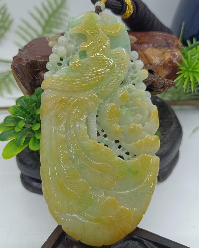 凤穿牡丹