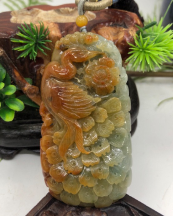 凤穿牡丹