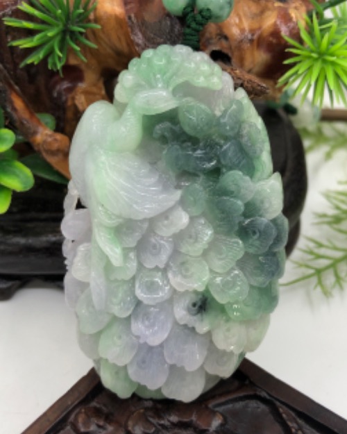 凤穿牡丹