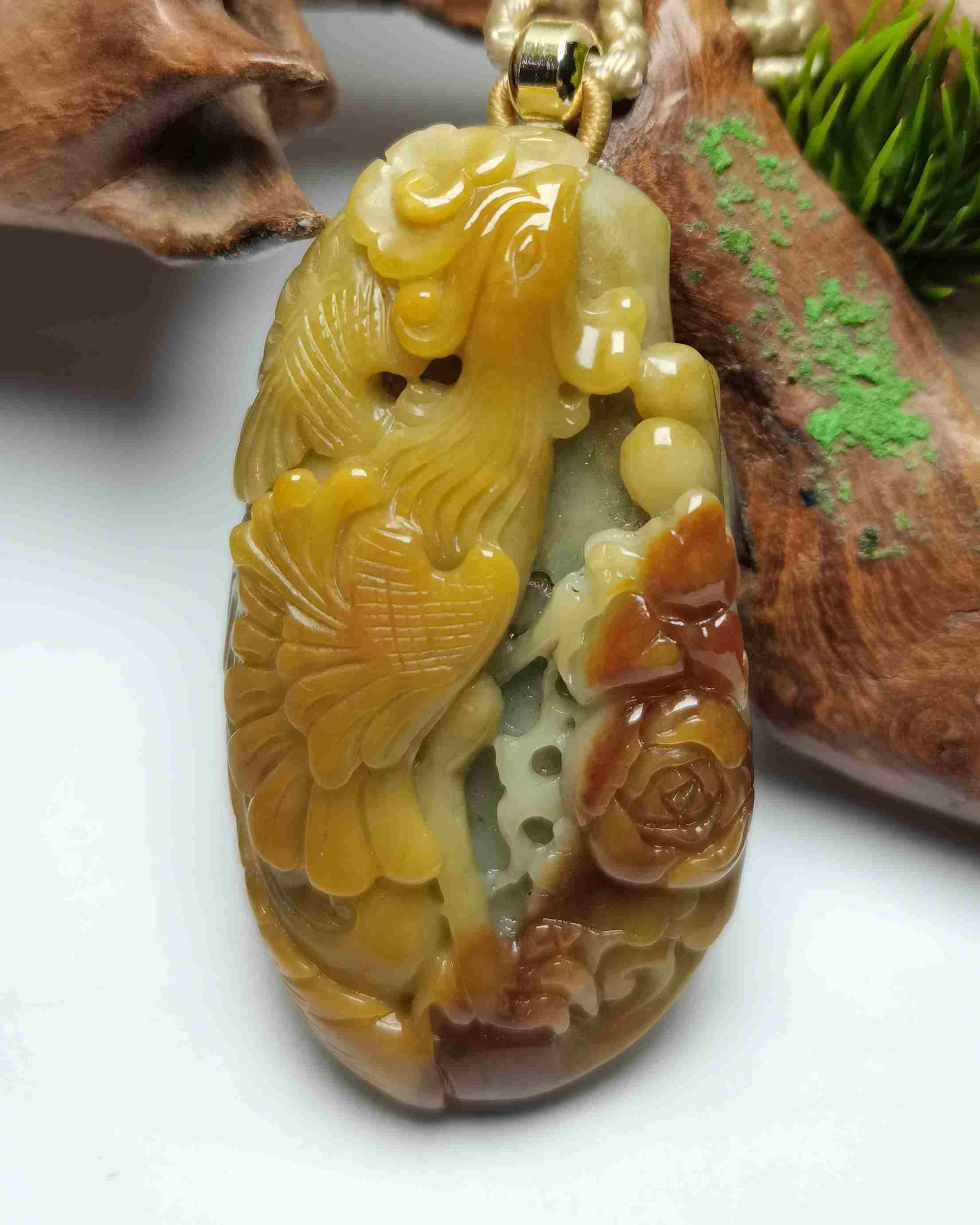 凤穿牡丹