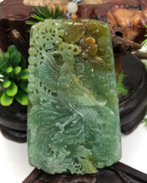 凤穿牡丹